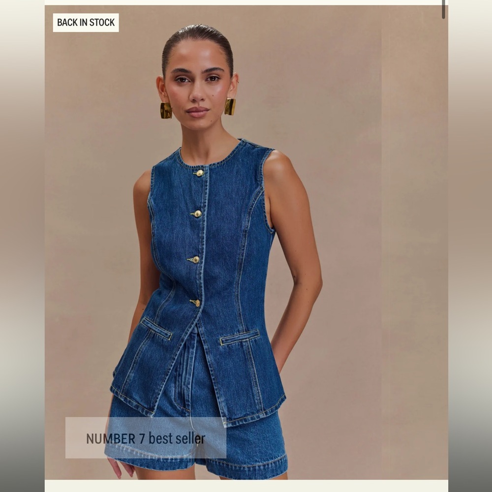 Meshki denim Set